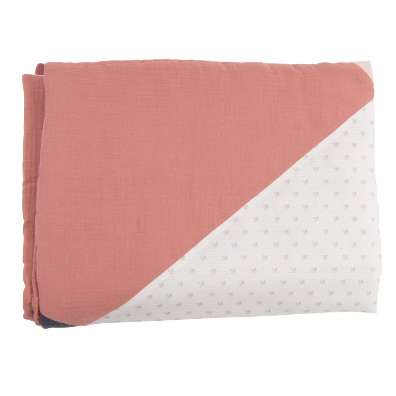 Plaid Patchwork MOULIN ROTY Apres La Pluie – Image 2