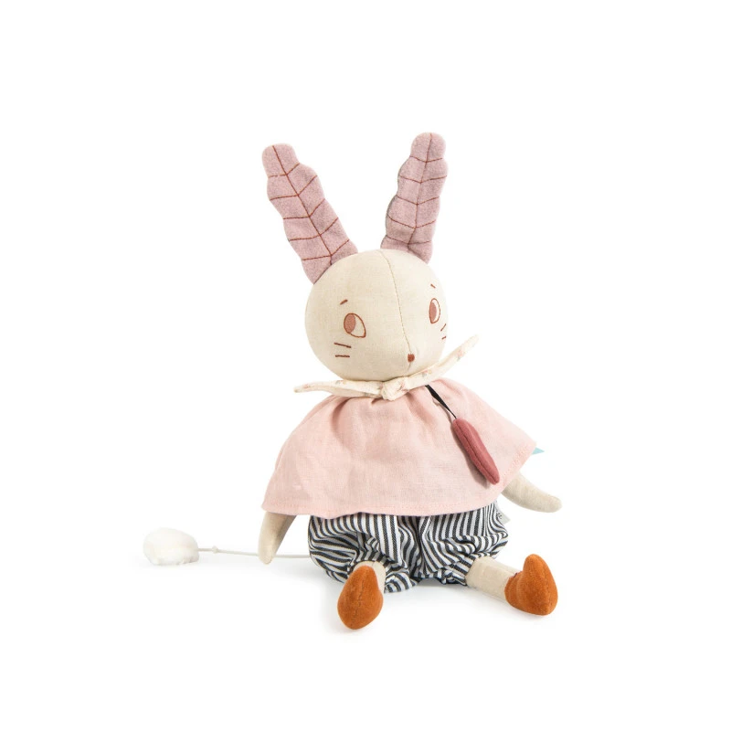 Poupée Musicale Lapin MOULIN ROTY Apres La Pluie – Image 3