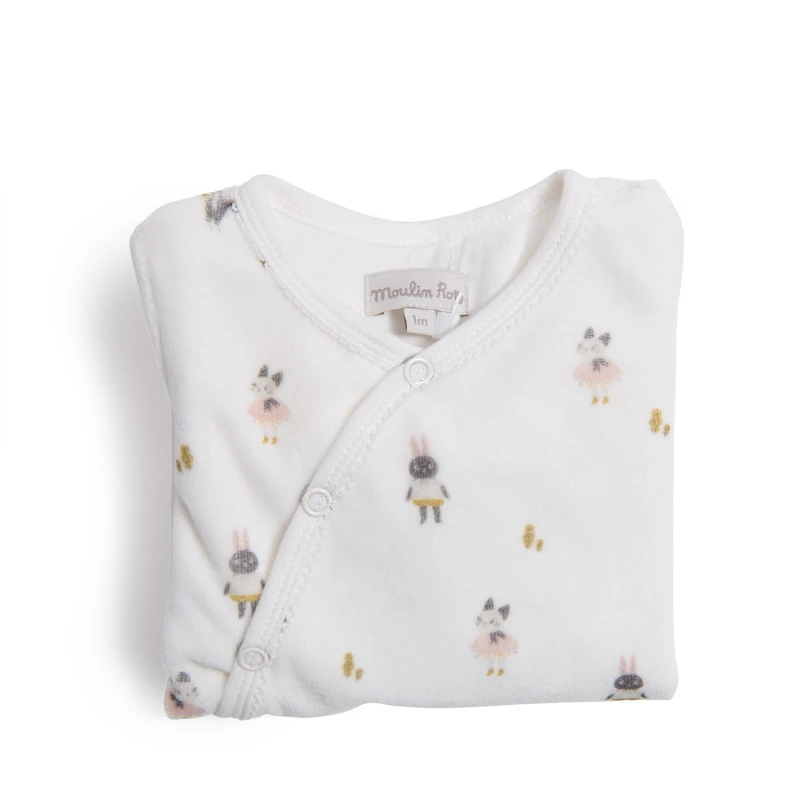 Pyjama En Velours 3m MOULIN ROTY Apres La Pluie – Image 2