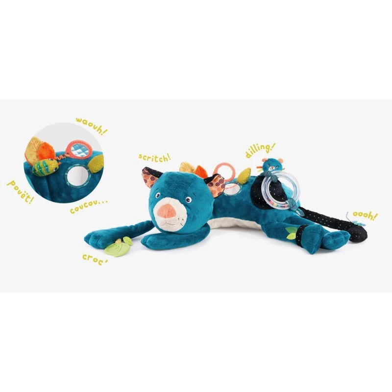 Grande Panthère Zimba D'activités MOULIN ROTY Dans La Jungle