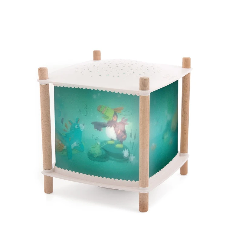 Lanterne Magique Révolution 2. MOULIN ROTY Dans La Jungle