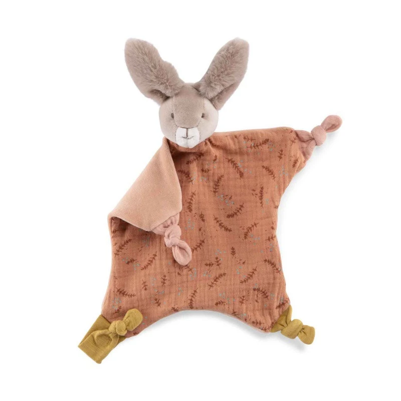Doudou Lapin Argile MOULIN ROTY Trois Petits Lapins – Image 4