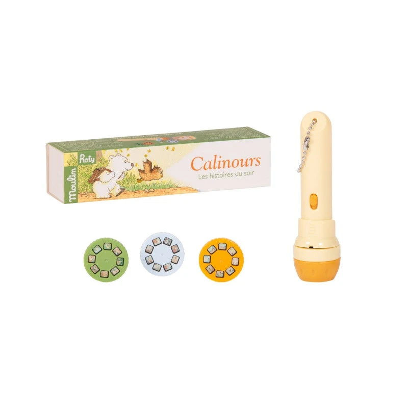 Lampe à Histoires Calinours MOULIN ROTY École Des Loisirs – Image 2