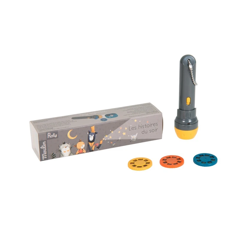 Lampe Ă Histoires MOULIN ROTY Les Moustaches