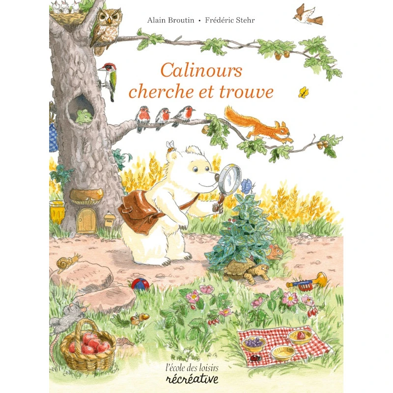 Livre "Cherche Et Trouve Calinours" MOULIN ROTY Ecole Des Loisirs