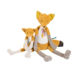 Peluche Grand Renard Chaussette MOULIN ROTY Le Voyage D'Olga