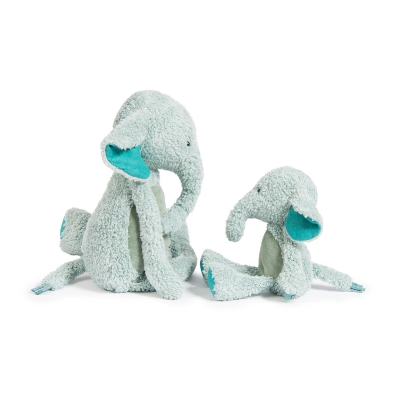 Peluche Éléphant 28 Cm MOULIN ROTY Les Baba-Bou – Image 4