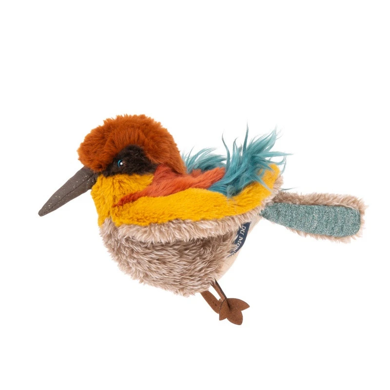 Peluche Oiseau GuĂŞpier 22 Cm MOULIN ROTY Tout Autour Du Monde