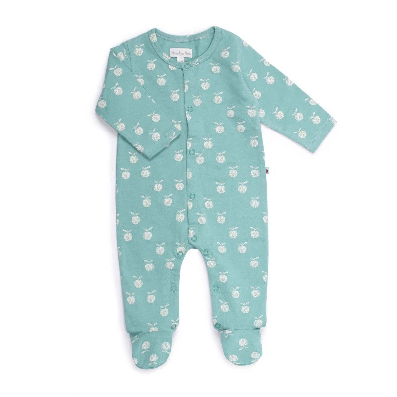 Pyjama En Jersey Imprimé 12m MOULIN ROTY Pomme Des Bois