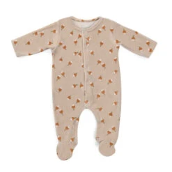 Pyjama En Velours 6m Radis MOULIN ROTY Trois Petits Lapins