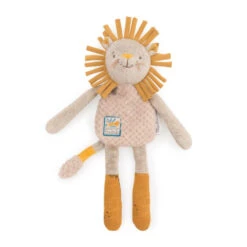 Doudou-hochet Lion MOULIN ROTY Sous Mon Baobab