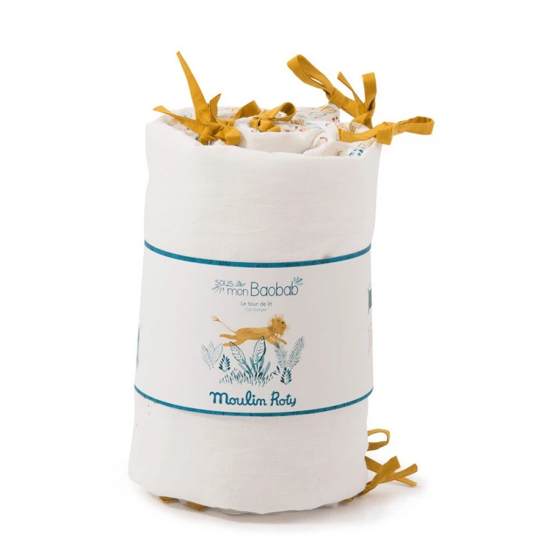Tour De Lit Crème MOULIN ROTY Sous Mon Baobab – Image 2
